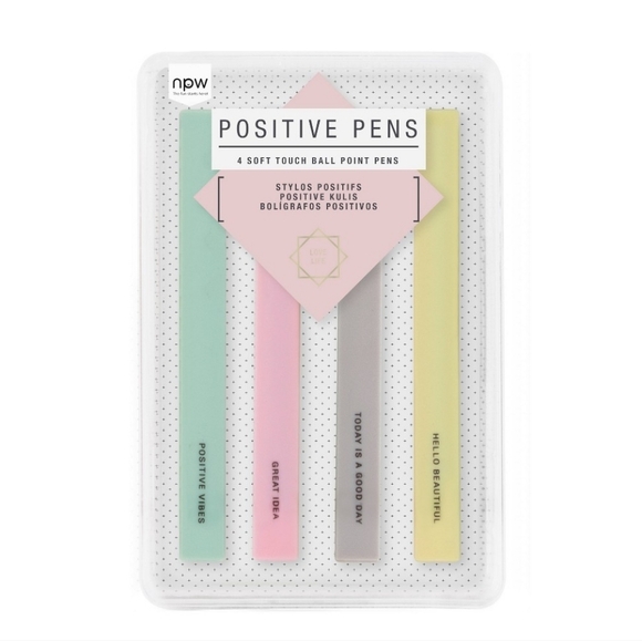 Other - Positive Pens Set Of Four, New in Box